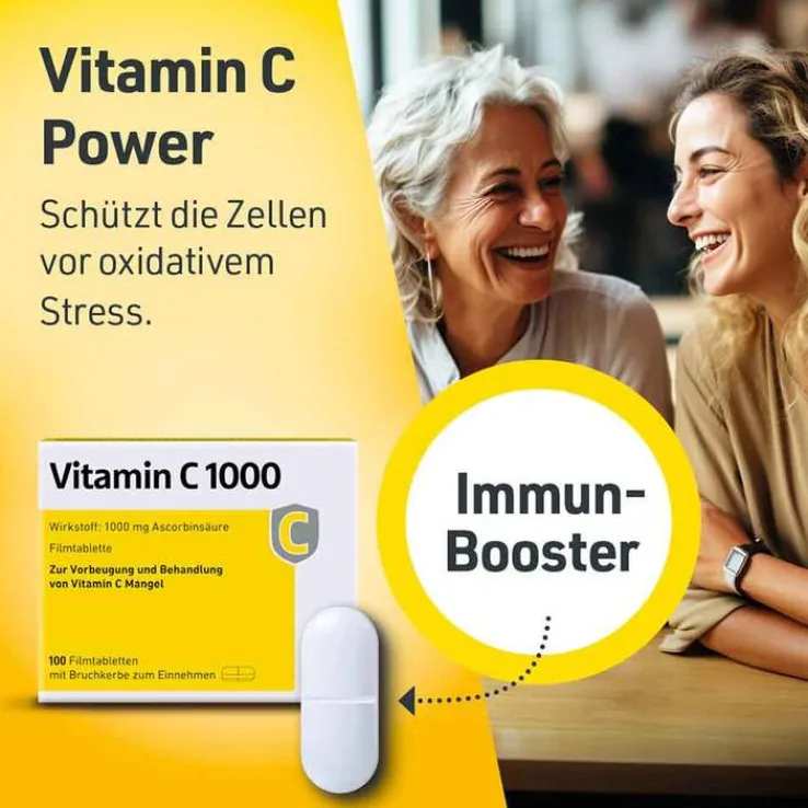 Vitamin C 1000 mg Tabletten, 100 St