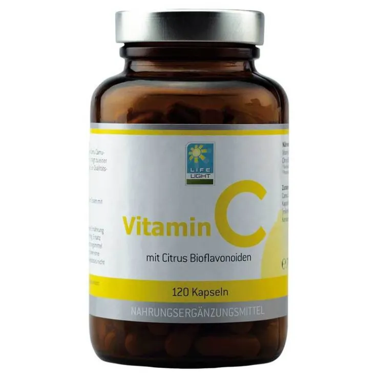 Vitamin C mit Bioflavonoiden Kapseln, 120 St