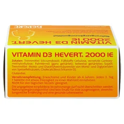 Vitamin D3 Hevert 2.000 I.E. Tabletten, 120 St