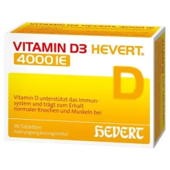 Vitamin D3 Hevert 4.000 I.E. Tabletten, 90 St