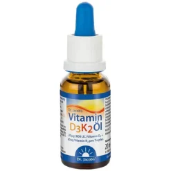 Vitamin D3 K2 Öl Dr. Jacobs Tropfen, 20 ml