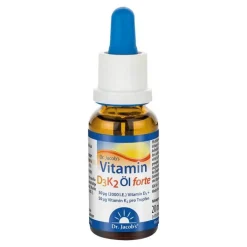 Vitamin D3K2 Öl forte Dr. Jacob`s Tropfen, 20 ml