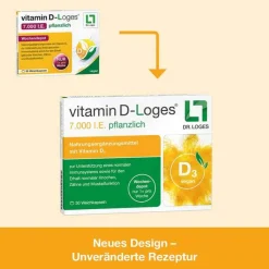 Vitamin D-Loges 7.000 I.E. pflanzlich Wochendepot, 90 St