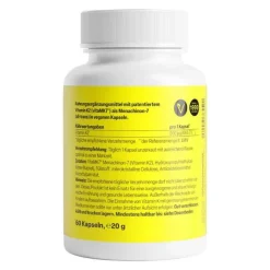Vitamin K2 500 µg Kapseln Zeinpharma, 60 St
