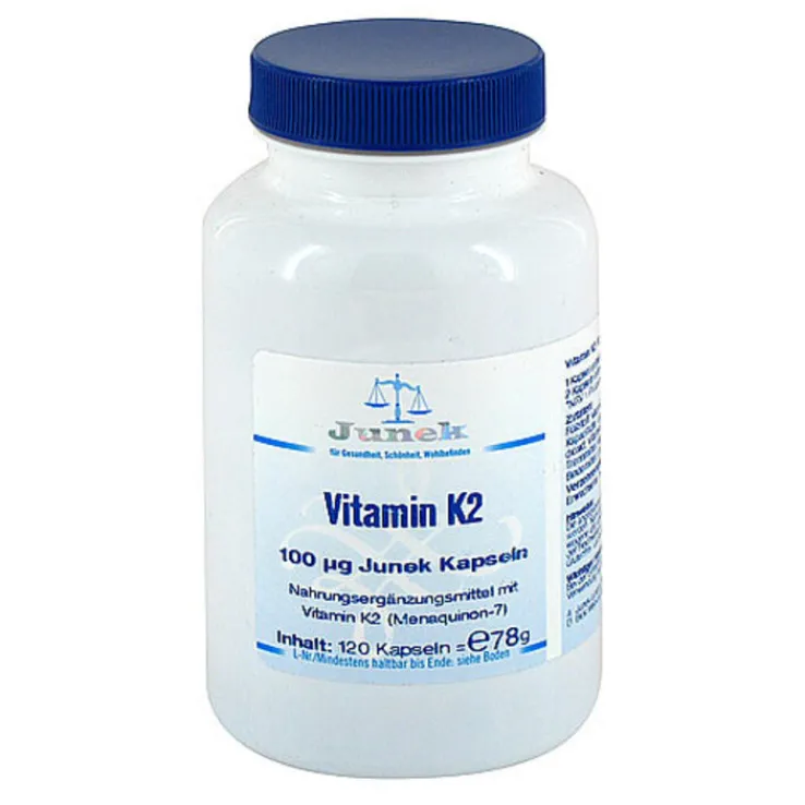 Vitamin K2 100 ug Junek Kapseln, 120 St