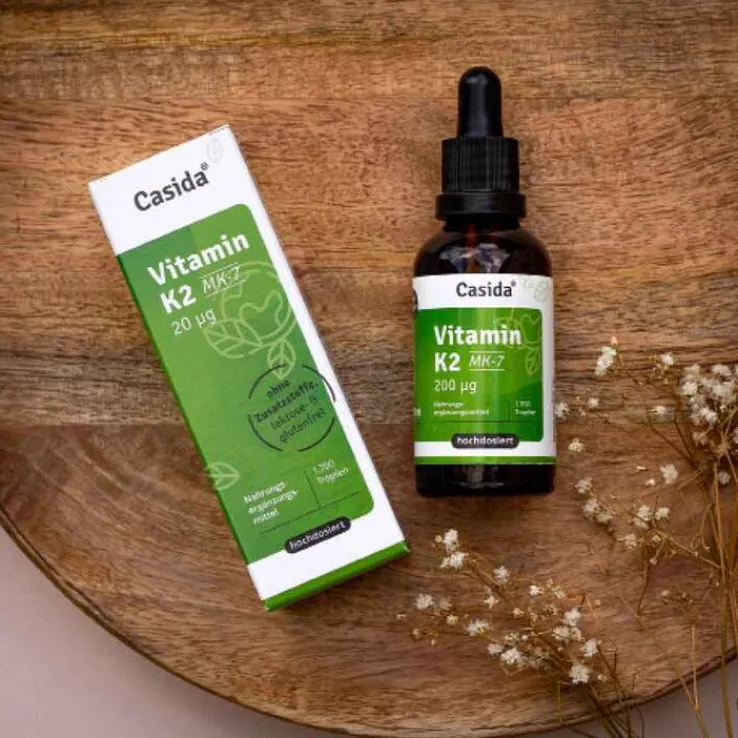 Vitamin K2 Tropfen MK7 vegan, 50 ml