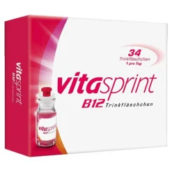 vitasprint B12 Trinkfläschchen mit Vitamin B12 für mehr Energie, 34 St