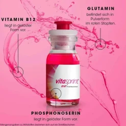 vitasprint B12 Trinkfläschchen mit Vitamin B12 für mehr Energie, 2X30 St