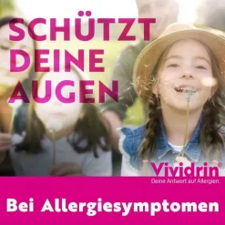 Vividrin® Azelastin Augentropfen Akuthilfe bei Heuschnupfen und Allergien, 6 ml