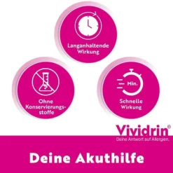 Vividrin® Azelastin EDO® Akuthilfe bei Heuschnupfen und Allergien, 20X0.6 ml
