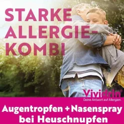 Vividrin® Azelastin Kombipackung bei Heuschnupfen & Allergien, 1 P