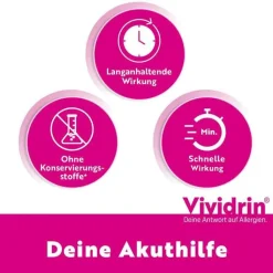 Vividrin® Azelastin Kombipackung bei Heuschnupfen & Allergien, 1 P