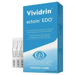 Vividrin® ectoin® EDO® Augentropfen - allergisch gereizte Augen, 10X0.5 ml