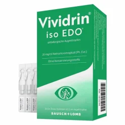 Vividrin iso EDO antiallergische Augentropfen, 20X0.5 ml