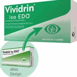 Vividrin iso EDO antiallergische Augentropfen, 20X0.5 ml