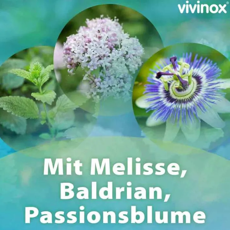 vivinox® Nervenruhe Beruhigungsdragees bei Unruhe und Einschlafstörungen, 40 St