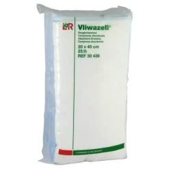 Vliwazell Kompressen 20x40cm, 25 St
