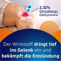 Voltaren Schmerzgel forte 23,2 mg/g Gel mit Diclofenac, 2x150 g
