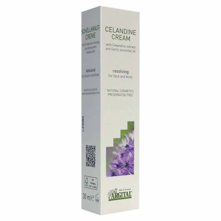 Warzenkraut-Schöllkraut Creme Argital, 30 ml