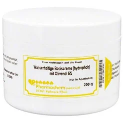 Wasserhaltige Basiscreme mit 5% Olivenöl, 200 g