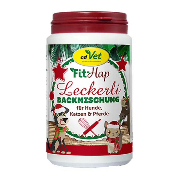 Weihnachts Backmischung Leckerli Pulver vet. (für Tiere), 180 g