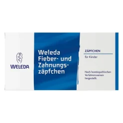 Weleda Fieber- und Zahnungszäpfchen, 10 St