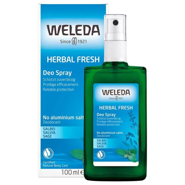 Weleda Herbal Fresh Deo Spray Salbei, 100 ml