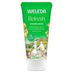 Weleda Refresh Shower Cream Citrus, 20 ml