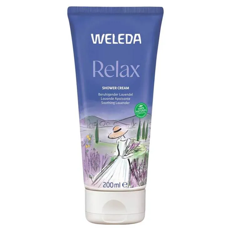 Weleda Relax Shower Cream Lavendel, 200 ml
