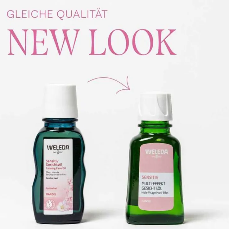 Weleda Sensitiv Multi-Effekt Gesichtsöl Mandel, 50 ml