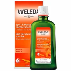 Weleda Sport und Muskel Regenerationsbad Arnika, 200 ml