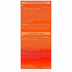 Weleda Sport und Muskel Regenerationsbad Arnika, 200 ml