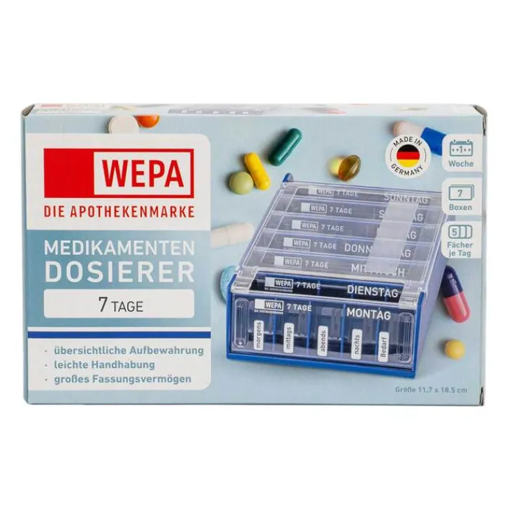 Wepa 7 Tage Wochenmagazin blau, 1 St