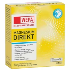 Wepa Magnesium Direkt Sticks, 20 St