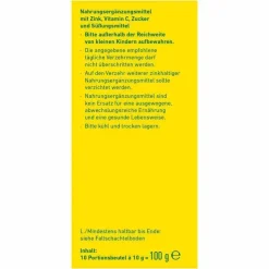 Wepa Salbei + Honig + Vitamin C + Zink Pulver, 10X10 g