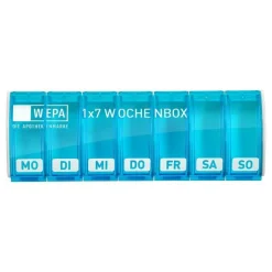 Wepa 1x7 Wochenbox UV-Schutz + türkis, 1 St