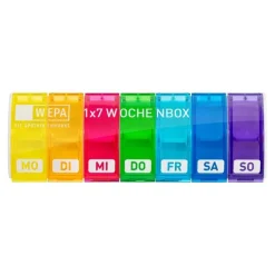 Wepa 1x7 Wochenbox UV-Schutz + Regenbogen, 1 St