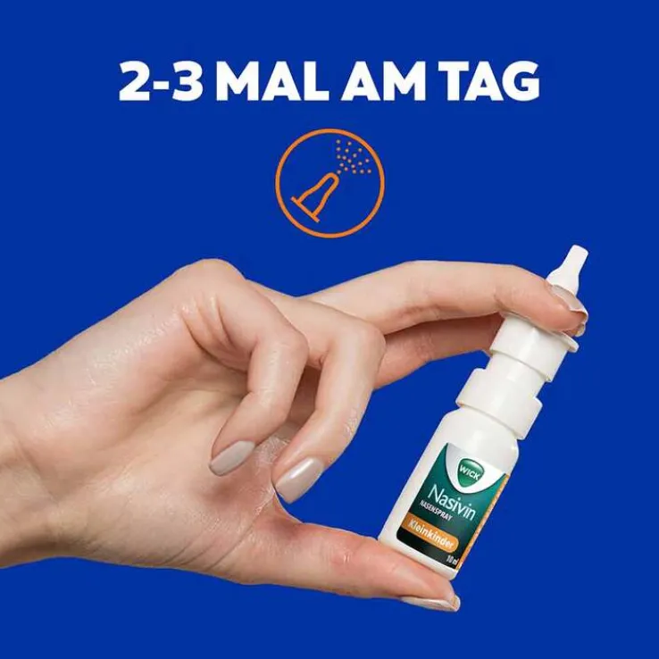 WICK Nasivin Nasenspray oK Kleinkinder 0,25 mg / ml, 10 ml