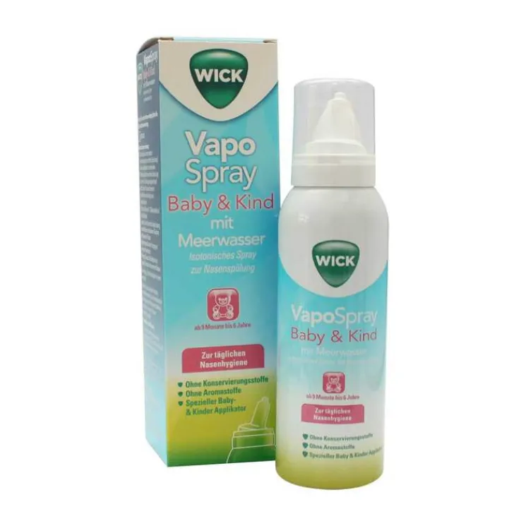 WICK Vapospray zur Nasenspülung für Kinder, 100 ml