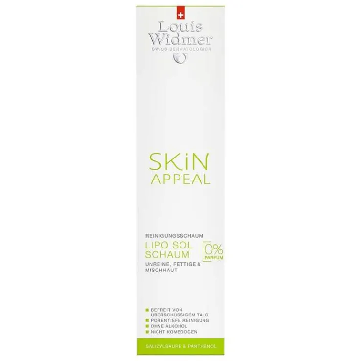 Widmer Skin Appeal Lipo Sol Schaum unparfümiert, 150 ml