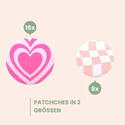 Wild Stripes Anti-Pickel Patches Groovy Recover, 24 St