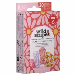 Wild Stripes Classic sensitive Pastel Fun Pflaster, 20 St