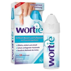 Wortie gegen Warzen und Fußwarzen mit Applikator, 50 ml