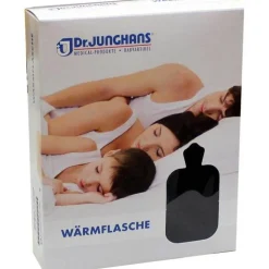 Wärmflasche mit Bezug blau, 1.5 l