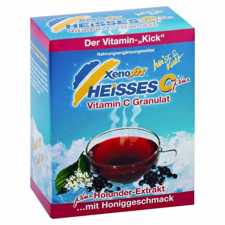 Xenofit Heißes C plus Holunderextrakt Beutel, 10X9 g