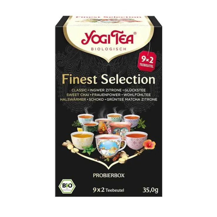 Yogi Tea Finest Selection Filterbeutel, 9X2 St