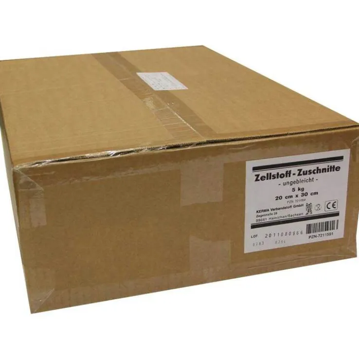 Zellstoff ungebleicht 20cmx3, 5 kg