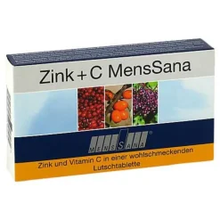 Zink + C Menssana Lutschtabletten, 30 St