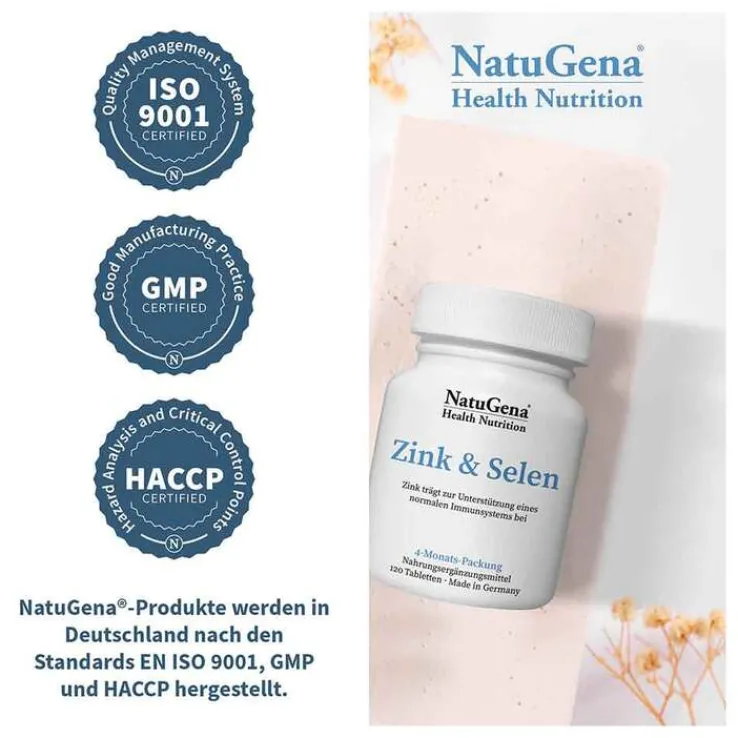 Zink & Selen Tabletten, 120 St