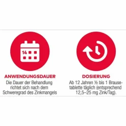 ZINK AL 25 mg Brausetabletten, 40 St